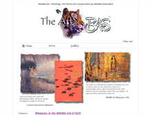 Tablet Screenshot of bas-art.com